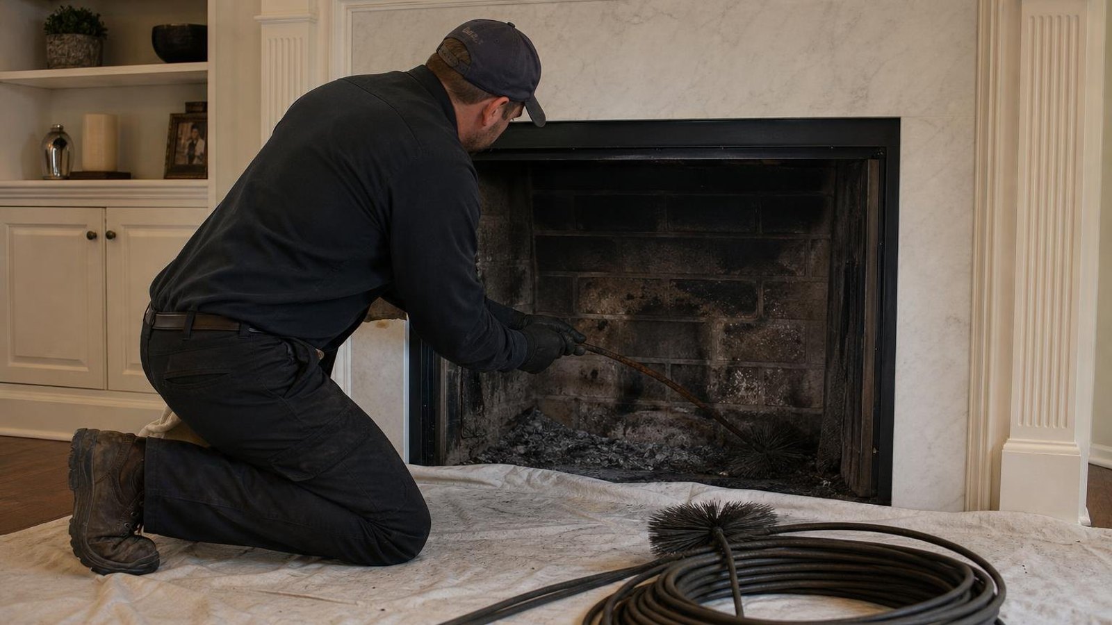 Local chimney sweep & inspection for Creve Coeur homes